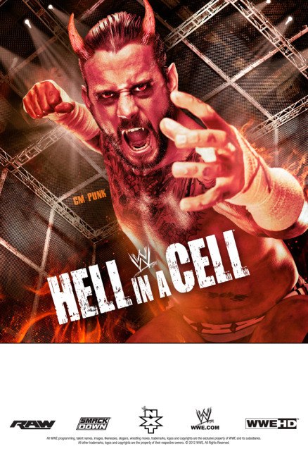 Постер к Hell in a Cell 2012